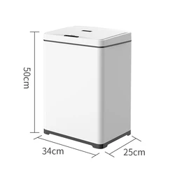 30L 8gallon Auto Sensor Dustbin Kitchen Cabinet Smart Garbage Trash Can recycle commercial large Rubbish Waste Bin soft close