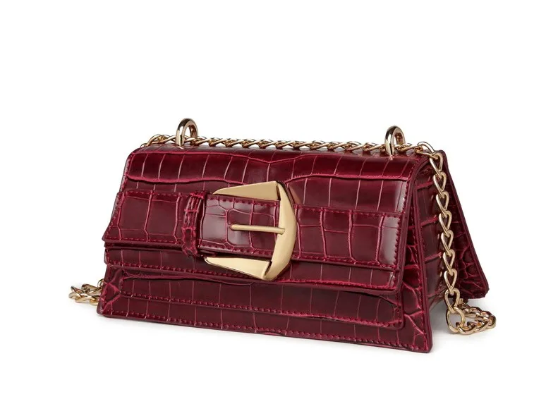 2021 luxury design Underarm bag elegant crossbody handbag classical OEM/ODM PU Leather Crocodile print for