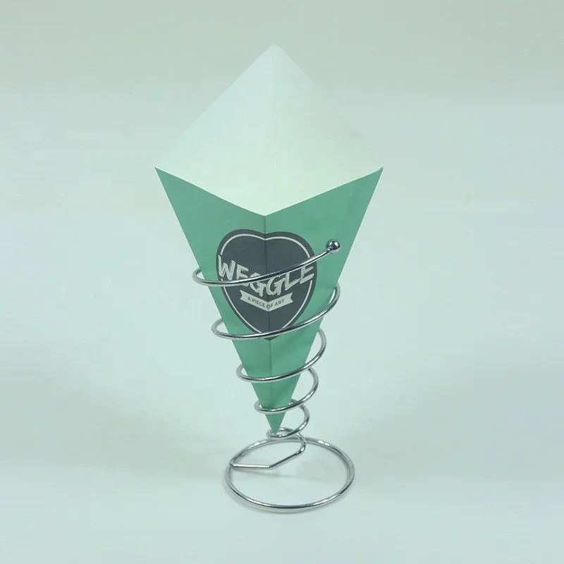 Customized paper cone  for potato chips