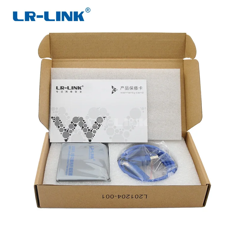 LREC3210PF-SFP Gigabit 1000Base-X Realtek RTL8153 для программирования в производственных условиях с одним портом USB3.0 волокна NIC настольный компьютер сетевые карты