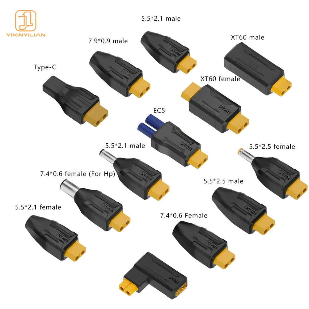 Jmax XT60 DC для Type C 4 0*1 7 мм 5 5*2 9*0 9 переходник разъем