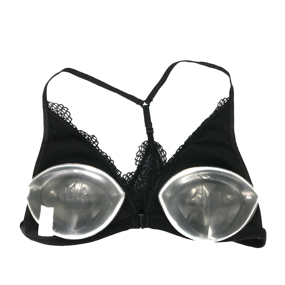 Amazon Hot Selling Silicone Breast Enhancer Nude Swimwear Silicone Gel Push up Bra Pads