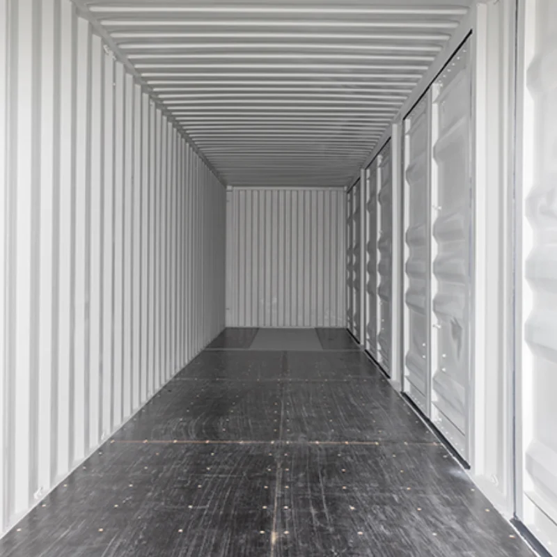 40ft side open container with 4 side door