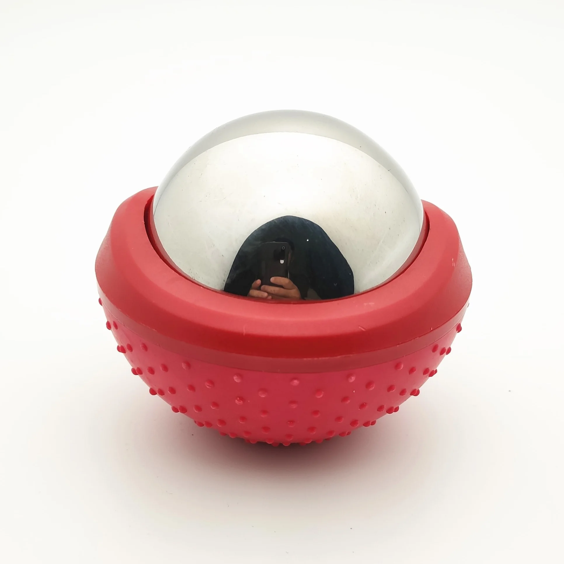 Amazon Hot Selling 60mm  Cold & Heat Sphere Massage Roller Ball Cold Therapy for Sport Muscle Relief