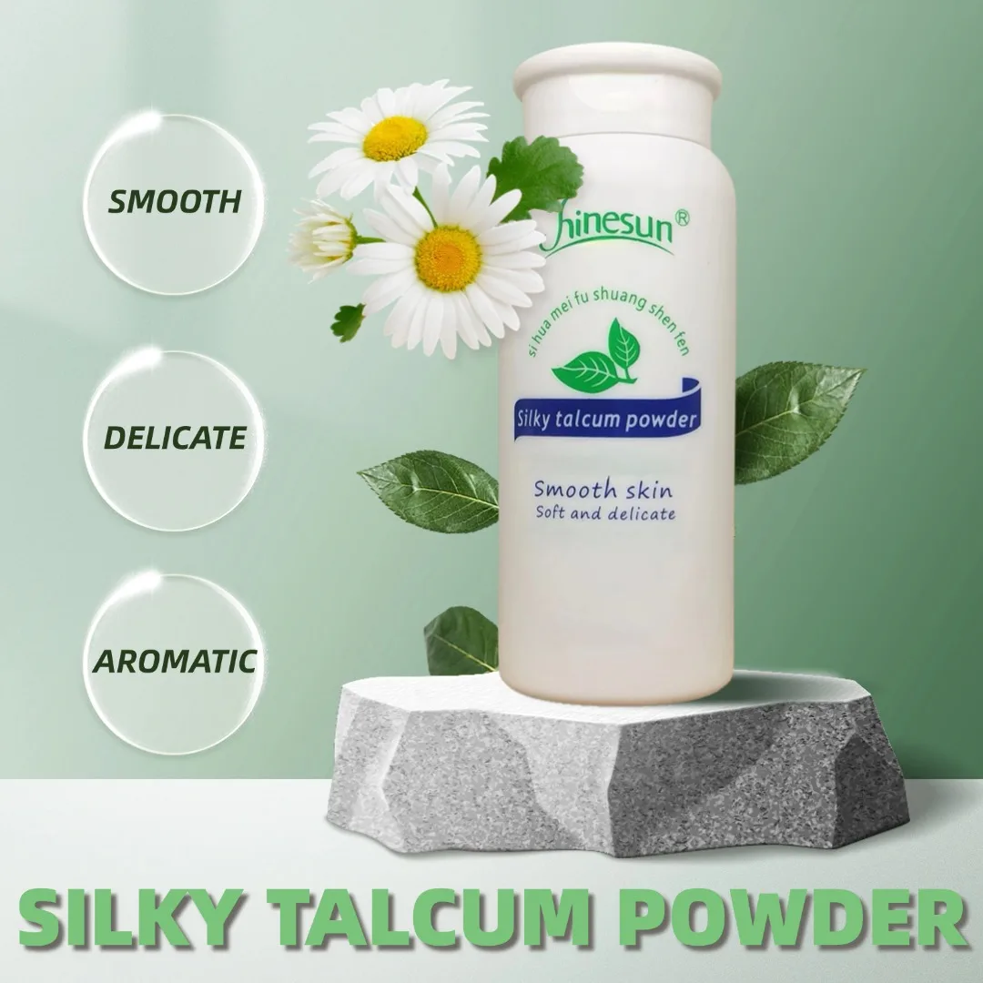 Summer Baby Prickly Heat Powder Herbal Scent Talcum body Care Powder Premium Perfumed Organic Anti itching Skin Care Talc Powder