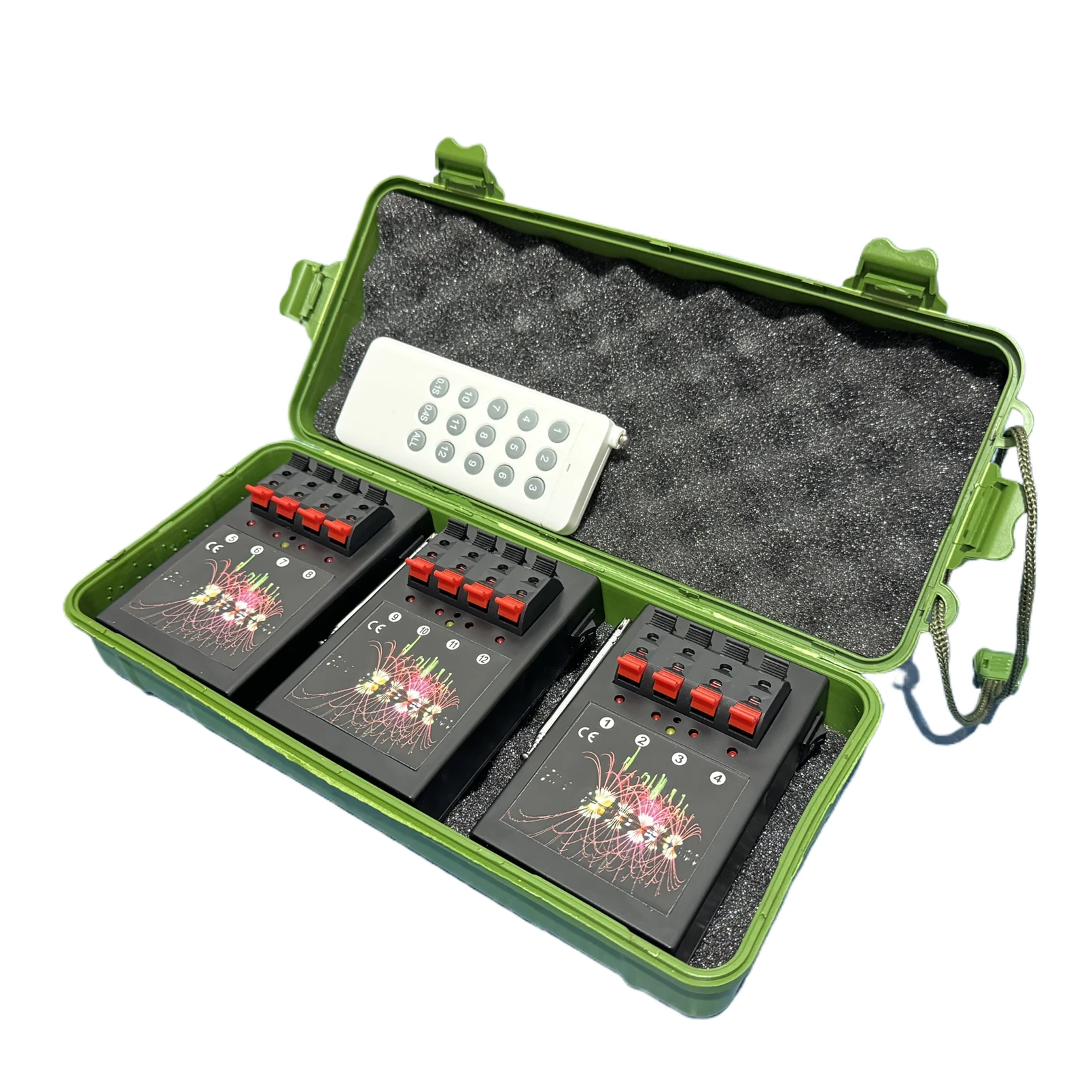 Wireless Remote Control Cold Flame Fireworks Firing System Firing Device For Christmas Fireworks Show Remote Fireworks Lighter