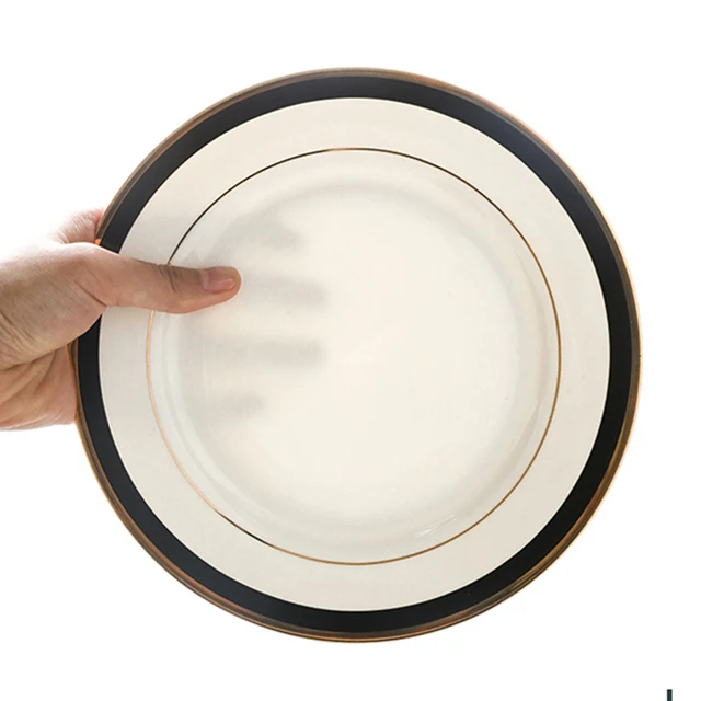 Drop Resistant High Heat Resistance Assiettes En Melamine dish Dinner Plates