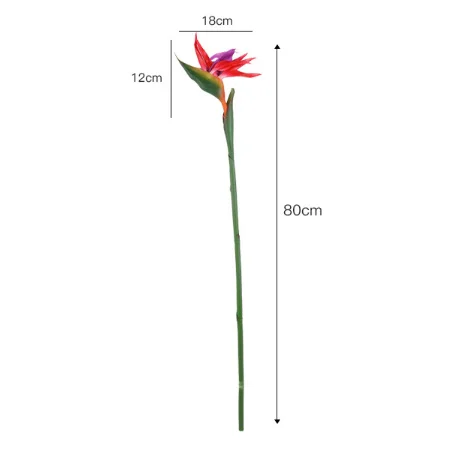 YOPIN 331 Artificial Flowers Home Decor Artificial Bird Of Paradise Plant Bird Of Paradise Flower