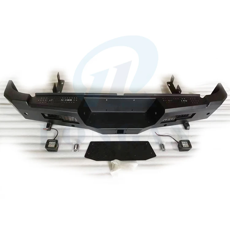 Custom Truck Bumper Bar Pick Up 4x4 Accessories Rear Bumpers Bull Bar For Hilux Revo Rocco 2023 Taga