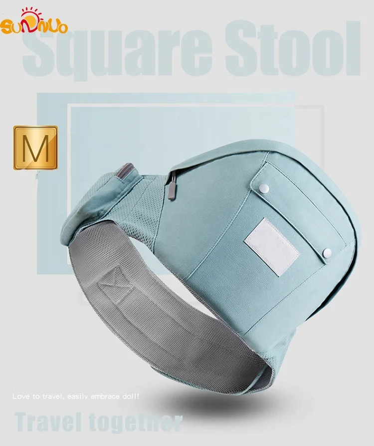 SUNNUO Ergonomic Baby Carrier with Hip Seat Soft & Breathable Baby Carriers