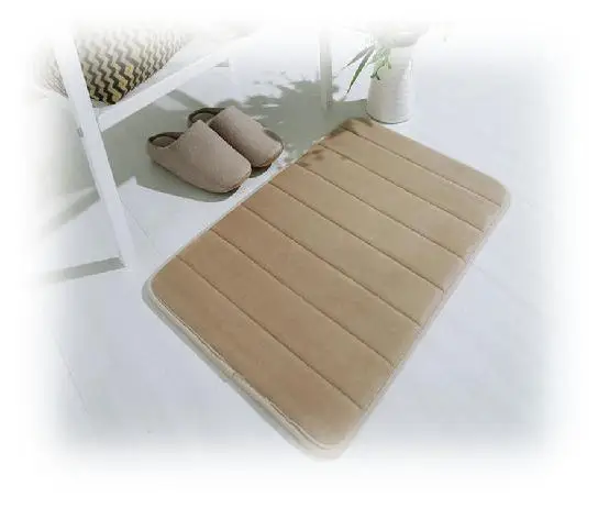 Memory Foam Soft Absorbent Non Slip Bath Mat Rugs For