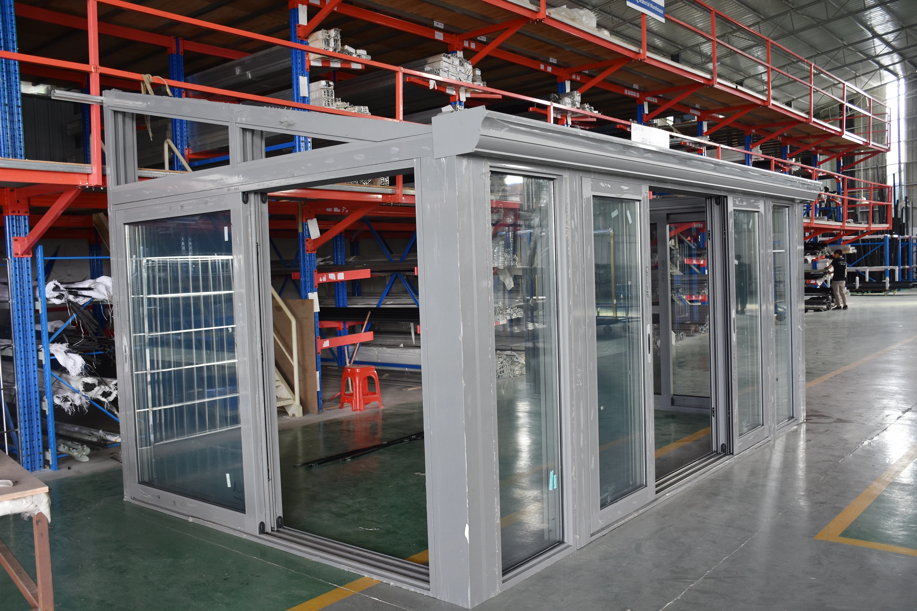 aluminium made garden summer glass houses