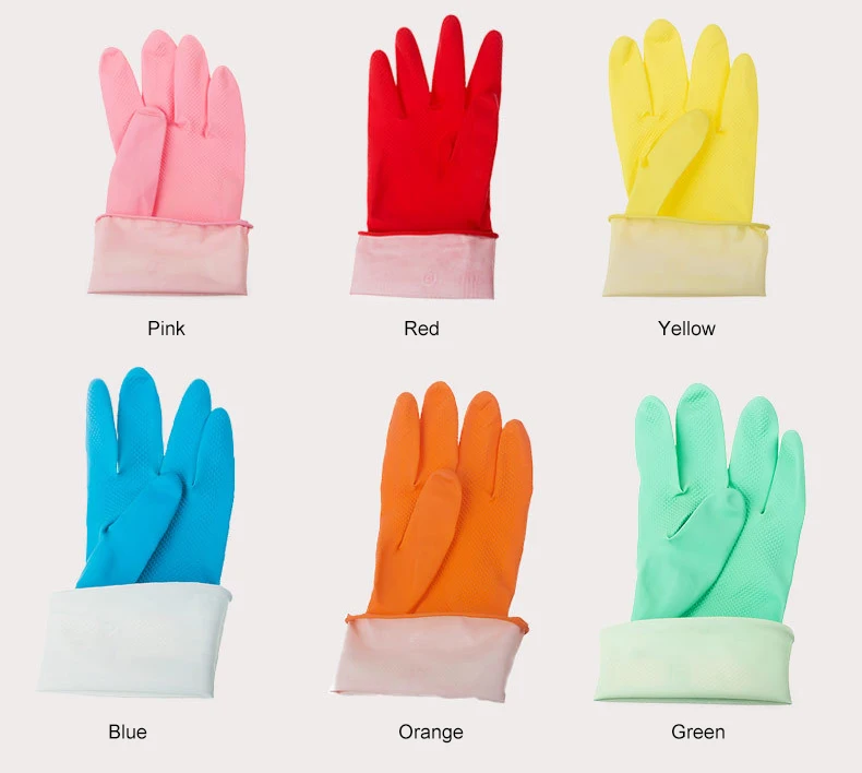 Cold/Heat Resistant Cleaning Waterproof Top Quality Latex Gloves China Manufactures for Cleaning House