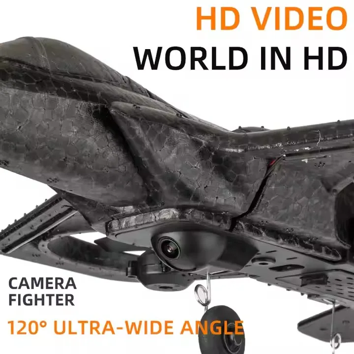 2 4 ГГц 4-осевой истребитель 360 градусов каскадерский Дрон с 480P HD камерой Wi-Fi передача в реальном времени радиоуправляемый самолет игрушки
