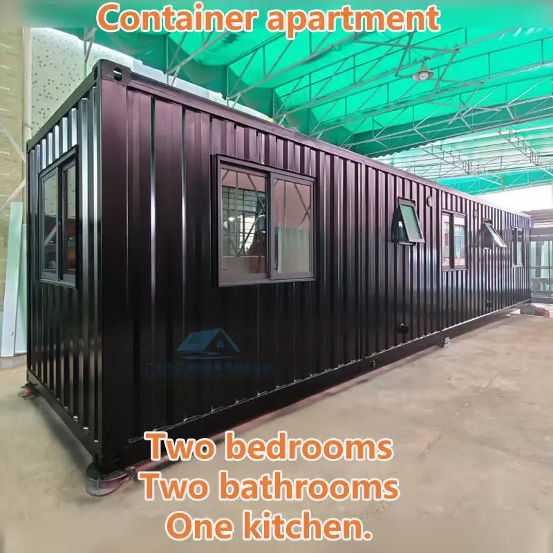 Move-in Ready Container Apartment for Staff Housing with Toilet and Shower