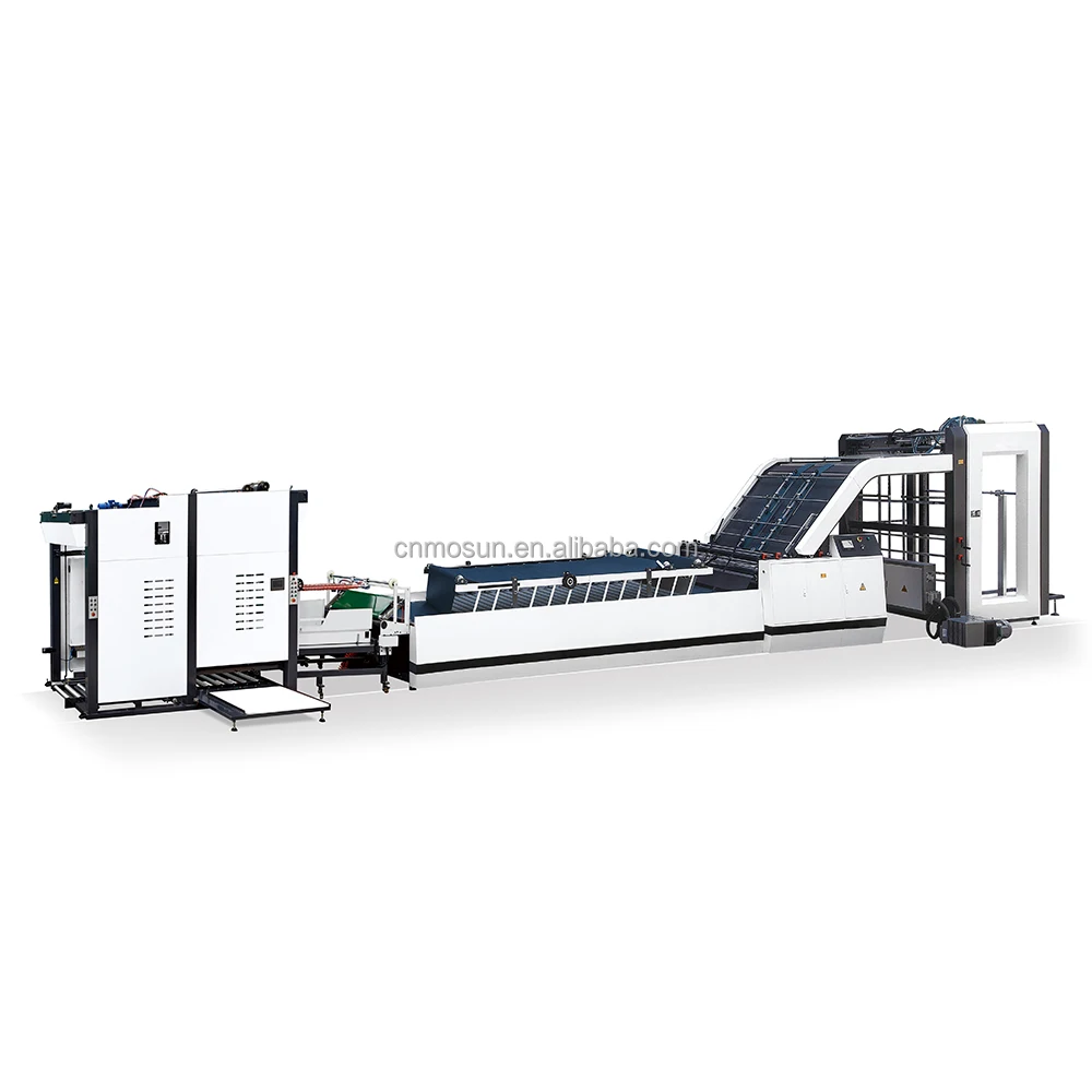 MSYB 1450HS 800a Fully Automatic Corrugated Box Folder Laminating Machine Quantitative Flute Laminator yb1300h