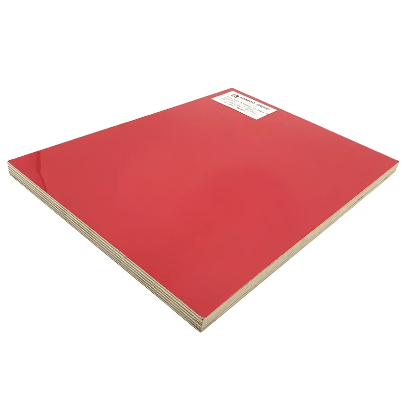 High Glossy Two-Sided Finish 3mm 18mm Melamine Veneer Laminated Plywood