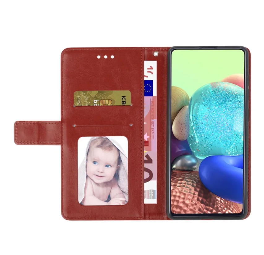 Kick Stand PU Leather Wallet Case Protective Cell Phone Case with Strap for Gigaset GS3 GS4/GS4 Senior Case Cover Shell