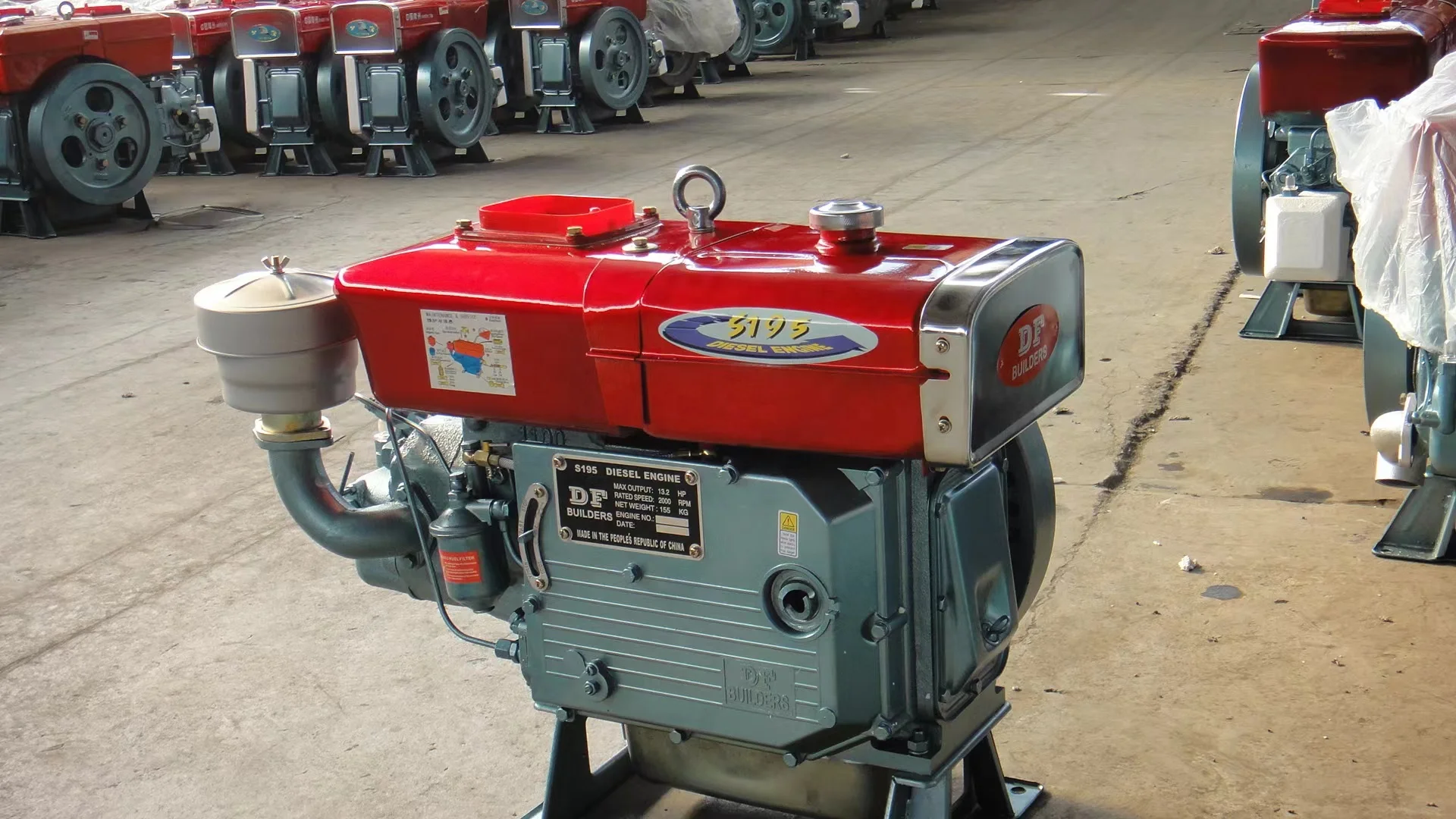 Low price hot sell Chinese water cooled diesel engine 8HP 10HP 12HP 16HP 18HP 20HP 24HP engines