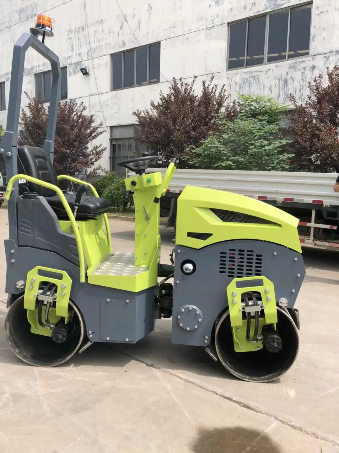 Road Roller CE Diesel Vibratory Mini Soil Compactor, Road Roller Compactor