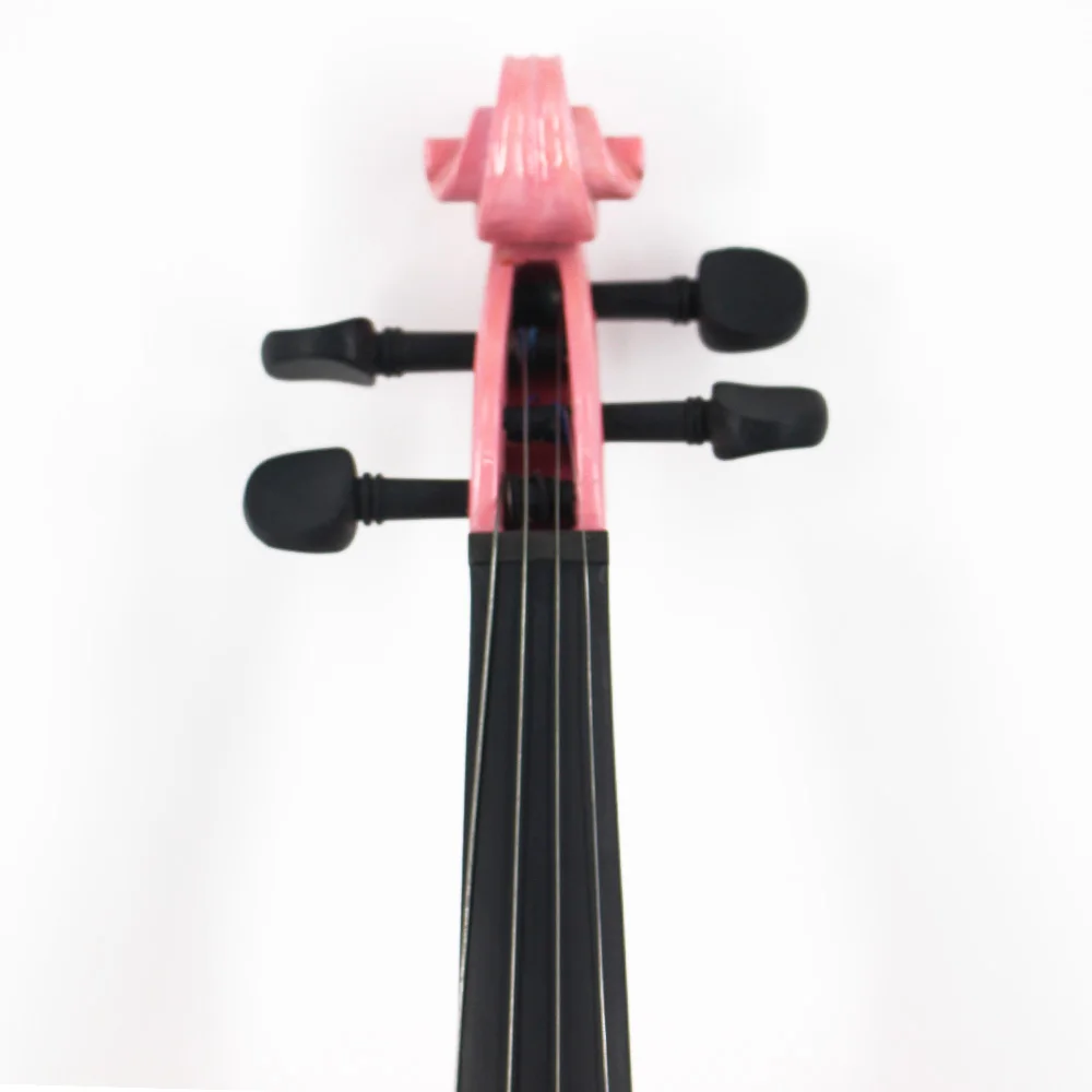 Tongling Pink Violin in stock Beginner Violin Solid Wood Violin