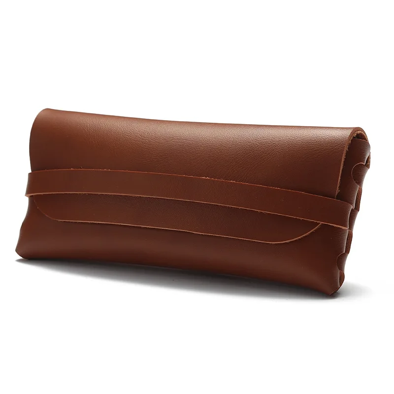 Genuine Leather Card Holder Minimalist Pocket Leather Wallets Vintage Style Coin Purses