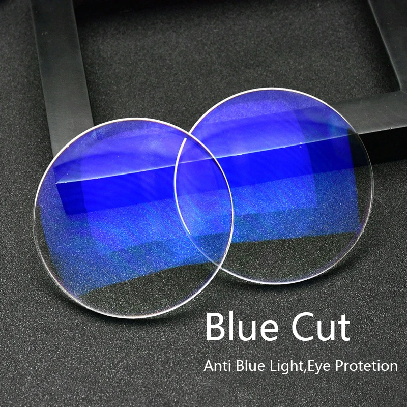 Distributor Wholesale Price Eyeglass Lens Optical 1.56 UV420 HMC Blue Cut Anti Blue Light Lens