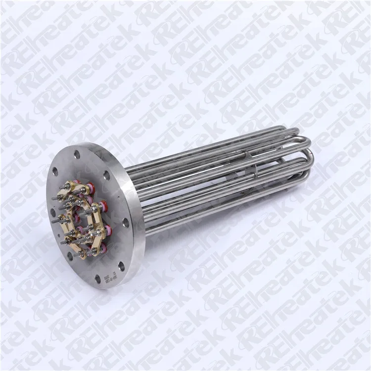 Custom Low Wattage Electric Immersion Heater Heating Element Temperature Control