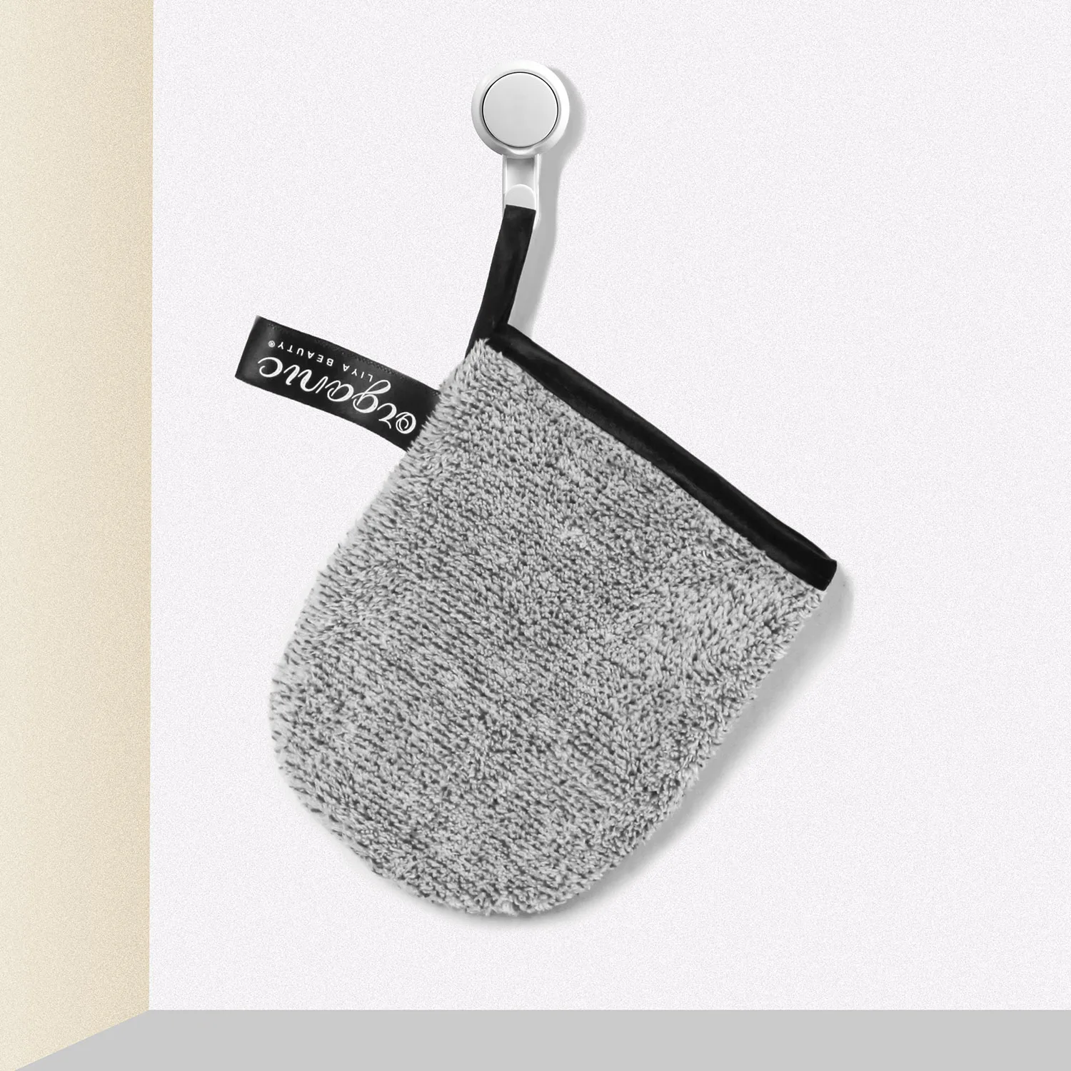 Reusable Bamboo Charcoal Fiber Exfoliating Cleansing Towel Makeup Remover Pads Gloves Facial Cosmetic Cleaning Mitt