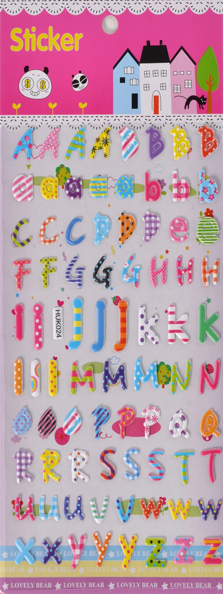
New Arrive Puffy Stickers Animal Car Easter Cute Foam Sticker Mixstyle For Children Diy Sticker 