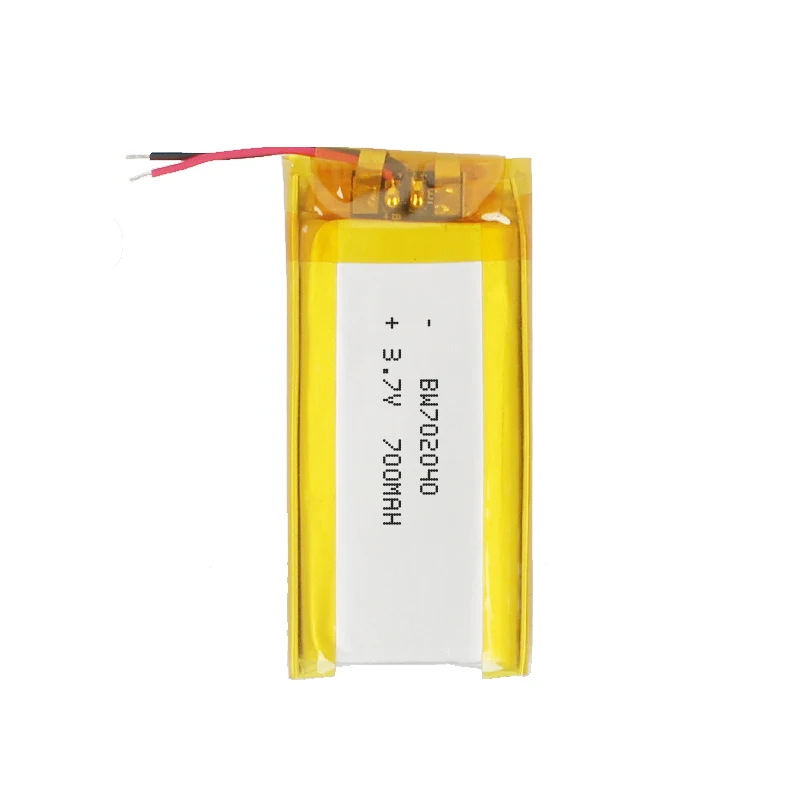 OEM ODM Lithium Battery Manufacturer Long Battery Life 902040 700mah 3.7v 700mah 750mah Li Ion Battery