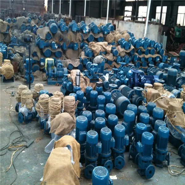 Centrifugal Inline Pump Vertical Pipeline Pump Industrial cold and hot water circulating pump 1/2 hp