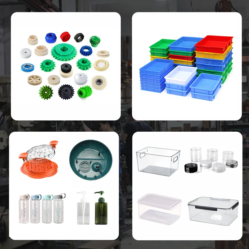 Customized Injection Molds for ABS Plastic Parts PE Plastic Products POM Shaped Parts and Processing of Injection Molds