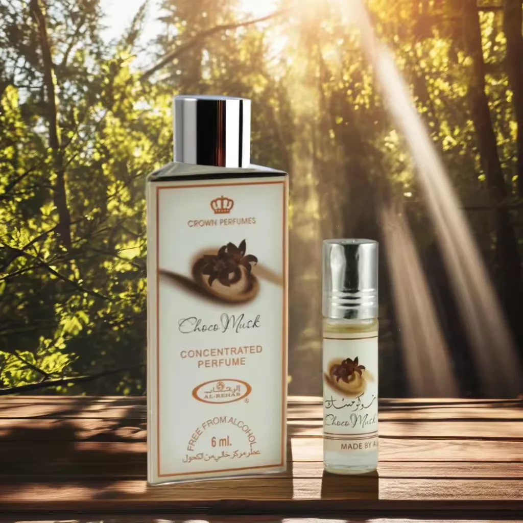 Wholesale Unisex  Perfume oil Choco MUSK Chocolate fragrance AL REHAB 6 ML Dubai women and Men perfumes