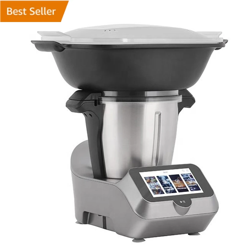 CHEFTRONIC Robot Kitchen Cooking Food Processor, WiFi Built-In, Kneading, Blending, Mixing, Steaming, Boiling, Stir-Frying