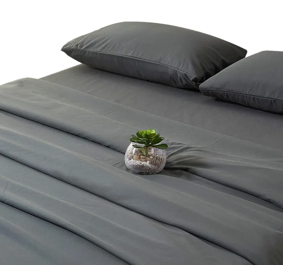 manufacturers High quality 100% cotton satin Bed Sheet Bedding Set Comforter Set for luxury hotel hotel bedding set