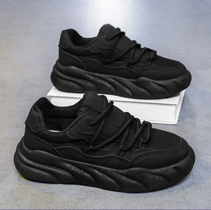 2025 Chinese shoe manufacturer for spring new design casual sneakers stylish versatile summer high end men trendy shoes