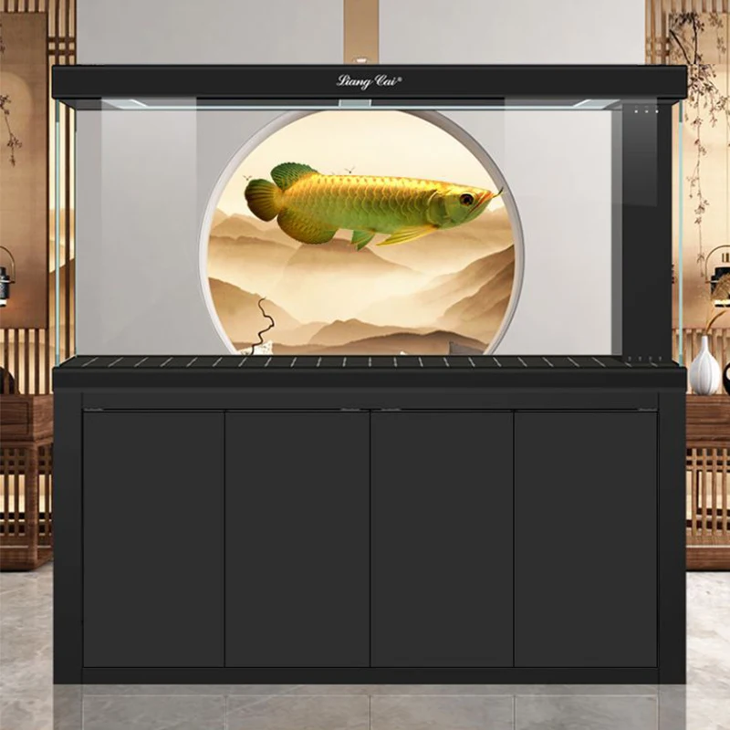 Aquariums Accessories Bullet Screen Glass Ultra Clear Glass aquarium fish tank  Landscaping Home Aquariums & Accessories