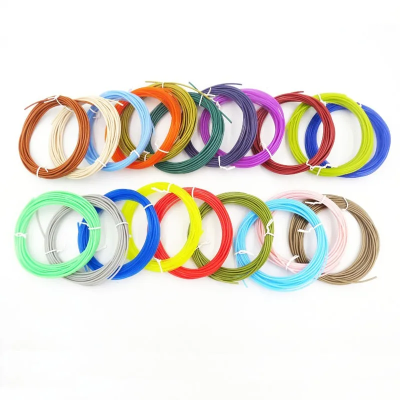 3D Printing Pen 1.75mm PLA Filament Refills 20 Colors 5 Meters Ribbon Filaments Painting Toys for Children 3D Pen