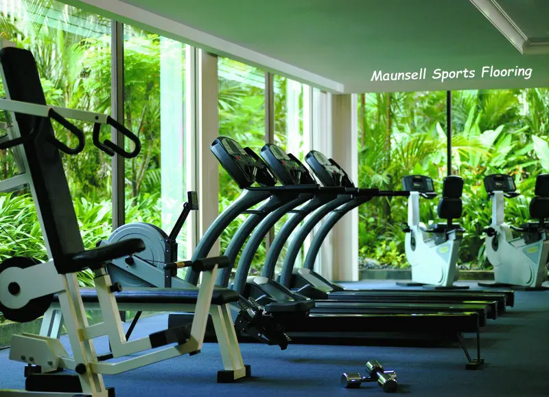 Gym Rubber Floor with EPDM rubber granules for Indoor and Outdoor Used