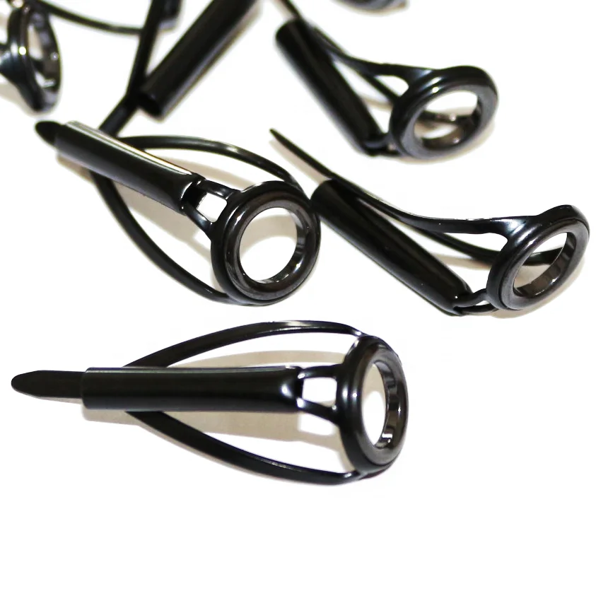 2023 Weihai domestic hot sale CRT series sea fishing rod guide tip top diy fishing rod building head guide repair component