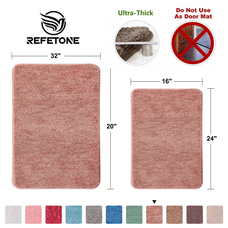 Strong Water Absorbent Foot Mat Anti Slip Diatomite Bath Mat