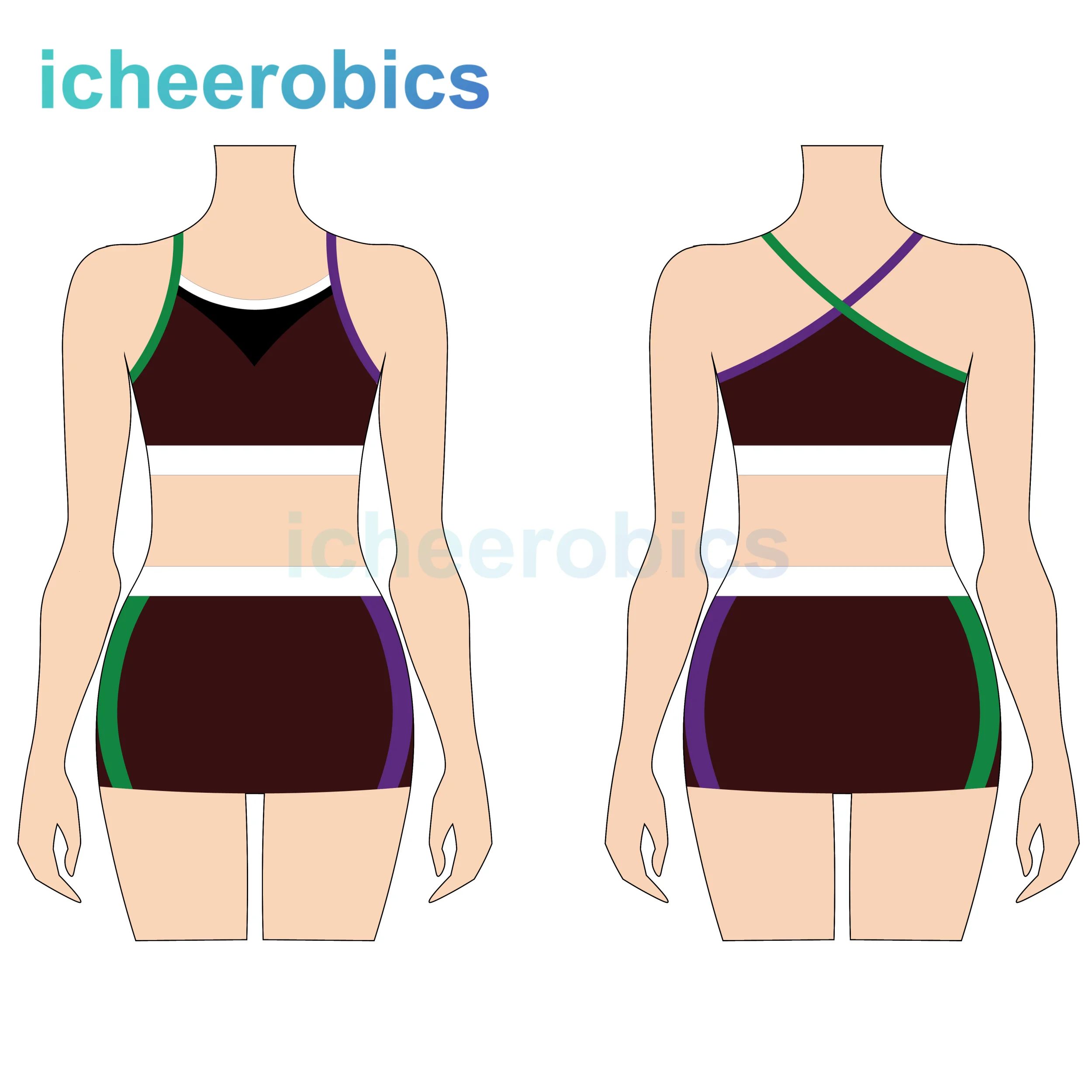 Custom Logo and Design Sublimation Dance Practice Wear Dance Studio Dance Practice Wear Tracksuits Cheer Wear