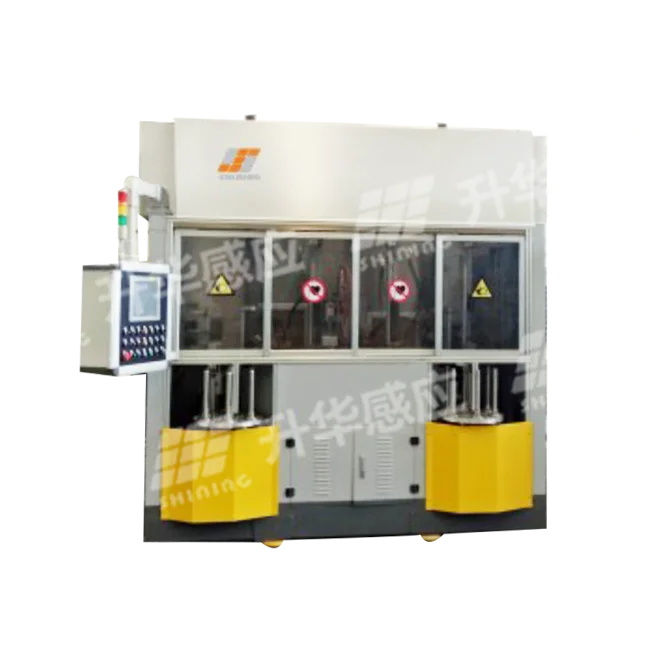 steel rod factory price cnc automatic system intermediate frequency induction billet heater heating Gear quenching machine