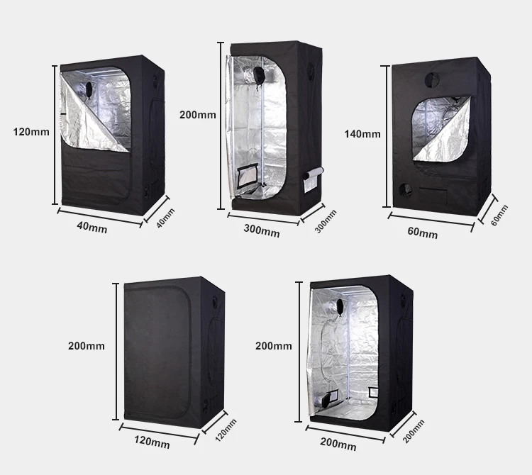  SHILIAN professional grow light 80*80*160greenhouse tent