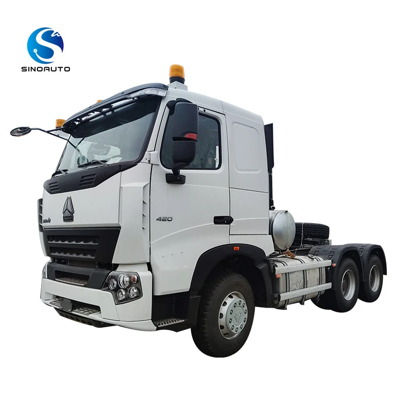 Howo sinotruk A7 420 трактор грузовик 10 колес 6*4 с полуприцепом готов к отправке новый в наличии
