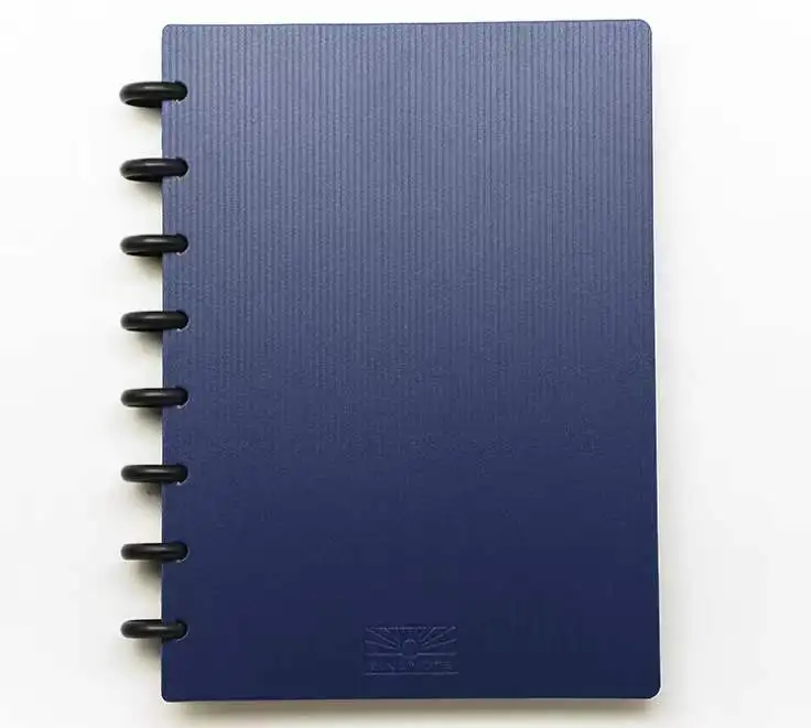 Mini Disc Buckle Hoop DIY Notebooks Customizable Notebook recycled paper Ring Round Binding book