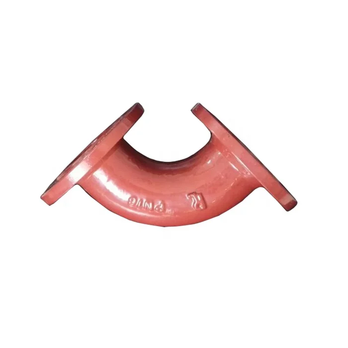 EN 545 DI flanged FBE ductile cast iron pipe fitting price