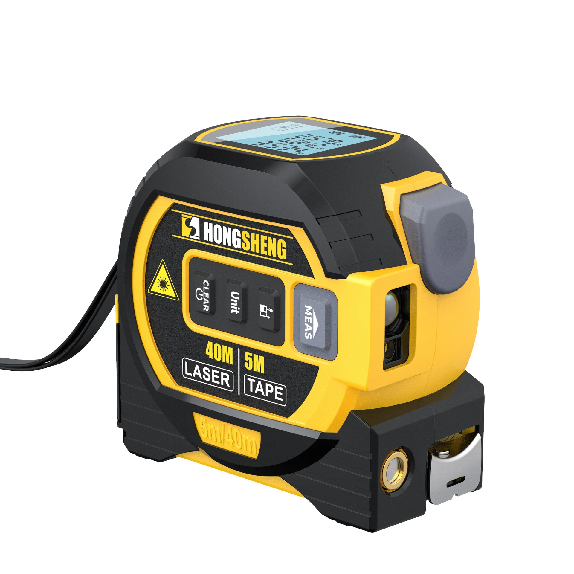 Laser Tape Measure 3 in 1 Digital High Precision Rangefinder
