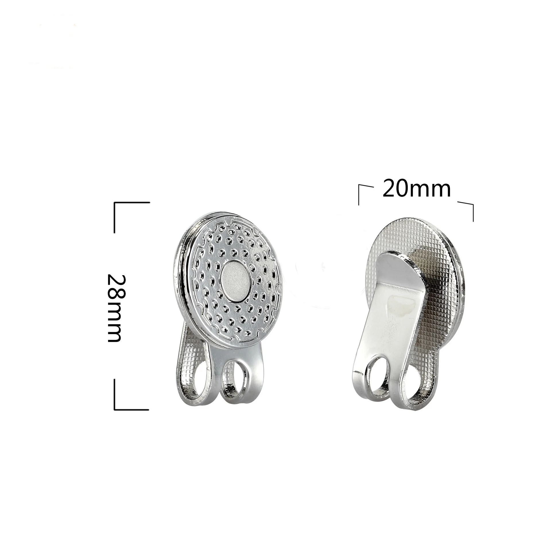 wholesale Blank Metal Golf Ball Marker with Magnetic